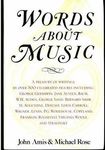 Words about Music book cover
