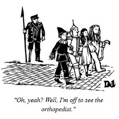 Arrrrgh! I may be the rare person who can imagine Cap’n Ahab asking the Wizard for a new leg. So no chance. [07/07/2014]