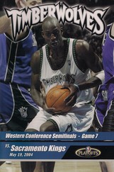 Program for 2004 Western Conference Semifinals.