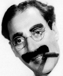 Groucho Marx, apropos of nothing